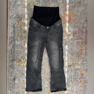 Seraphine Ross Wide Leg Maternity Denim Jeans